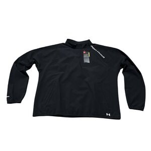 NWT Under Armour Women's‎ Storm Windstrike Shoulder Zip Windbreaker Pullover XL